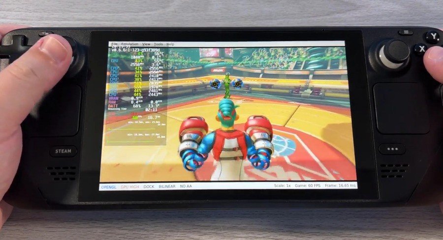 ARMS for Nintendo Switch works on Steam Deck