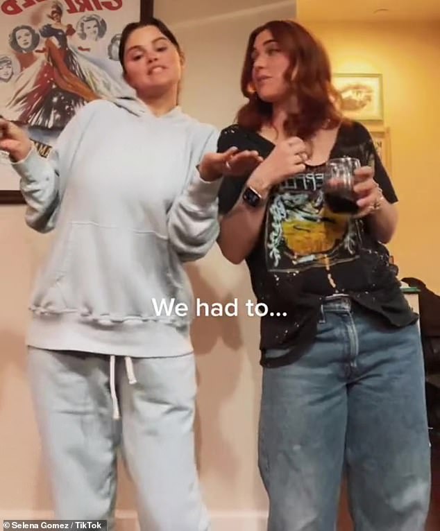 Magic: Selena Gomez and Jennifer Stone cast a spell on their fans as Wizards of Waverly Place alumni posted a lip-syncing video of a popular song from the hit Disney show on their TikTok accounts