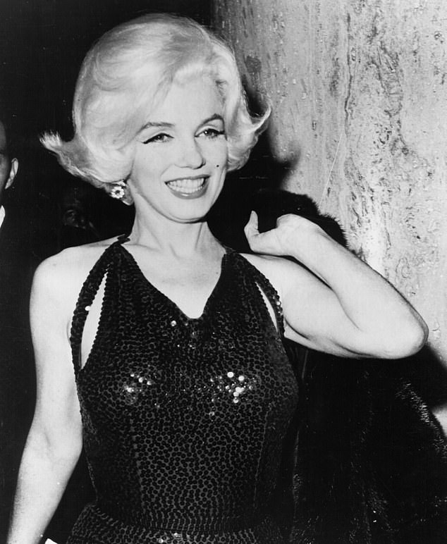 Hollywood Icon: Monroe was shown in March 1962 at the Golden Globe Awards in Beverly Hills