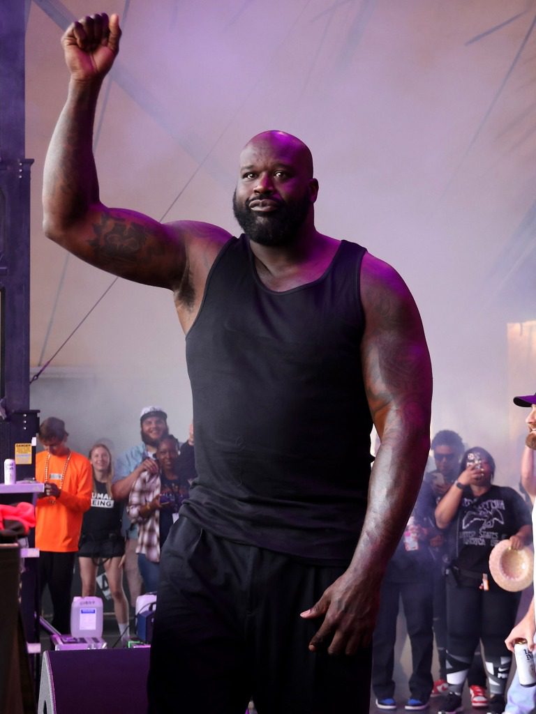 Shaquille O'Neal during the Conservative Ball Music Festival at Citifield on June 11, 2022.