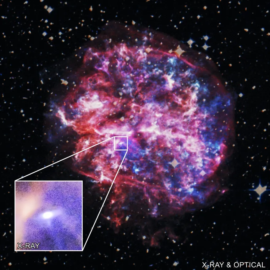 G292.0 + 1.8 . residual supernova