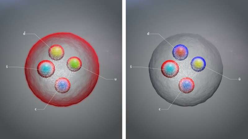 LHCb discovers three new exotic particles: a pentaquark and the first-ever pair of tetraquarks