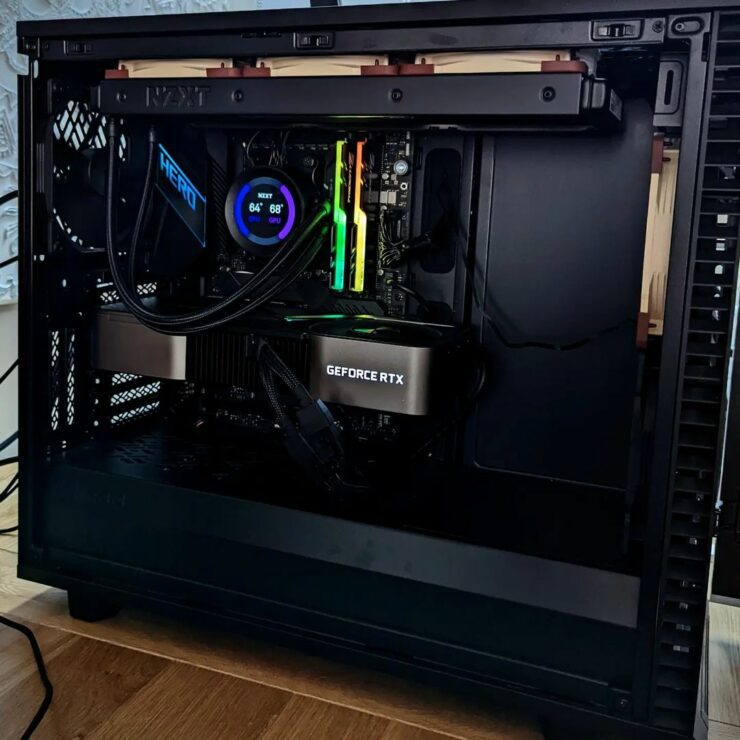 Henry Cavill, Man of Steel and Geralt from Rivia choose Noctua & NZXT's cooling system for his PC to weather the heat wave 3