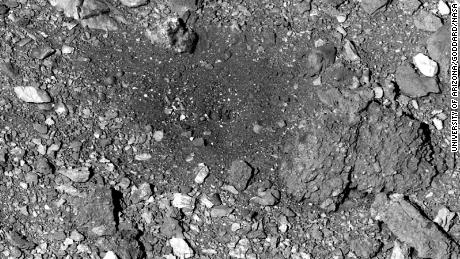 This is what an asteroid looks like after playing with a spacecraft
