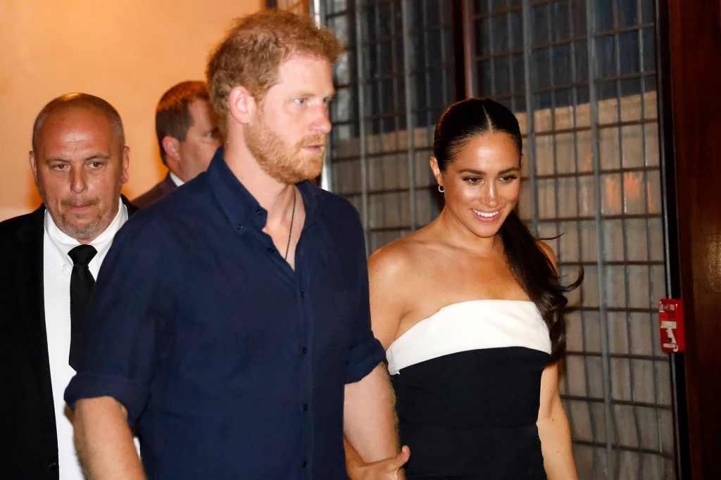 Meghan Markle and Prince Harry leave Locanda Verde in New York City