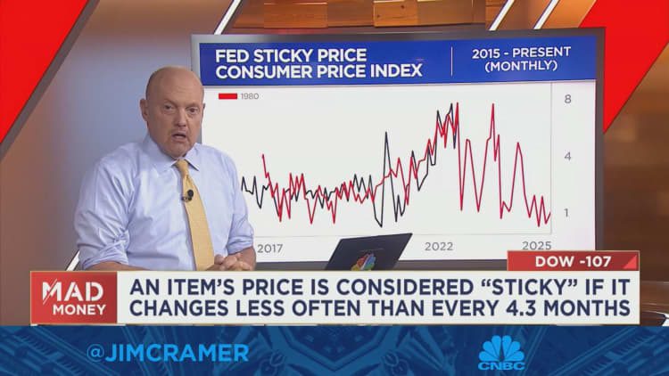 Watch Jim Cramer break down Larry Williams' new charting analysis