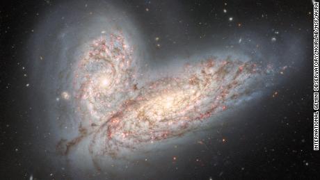 A new image of colliding galaxies shows the fate of the Milky Way